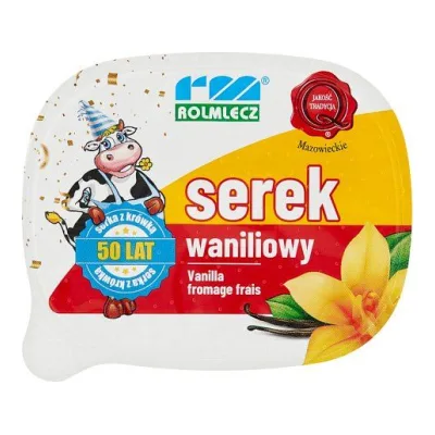 Serek homogenizowany waniliowy Rolmlecz 200g