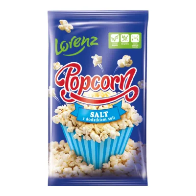 Popcorn do mikrofali solony Lorenz 90g