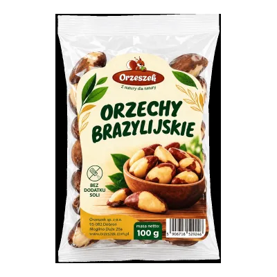 Orzechy brazylijskie Orzeszek 100g