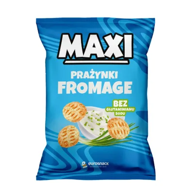 Prażynki Maxi texas grill/froma Eurosnack 110g mix