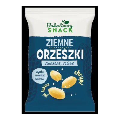Orzeszki ziemne solone Bakaliowy Snack 300g