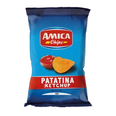 Chipsy patatina ketchup Amica 100g
