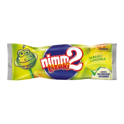 Lizak owocowy sok i witaminy Nimm2 10g mix
