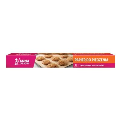 Papier do pieczenia 8m brązowy box