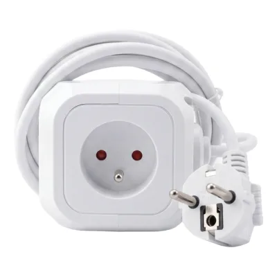 Przedłużacz kostka z USB 2m