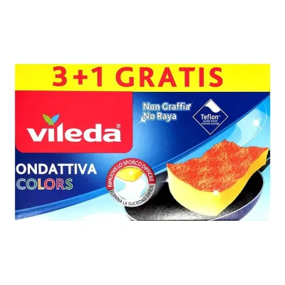 Zmywak Vileda Pur Active Colors 4szt