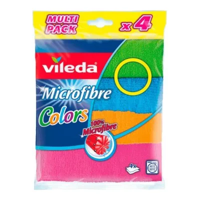 Ściereczka mikrofibra colors Vileda 4szt