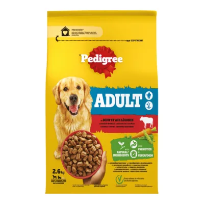 Karma dla psa sucha z wołowiną Pedigree 2,6kg