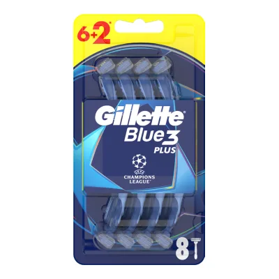 Masz. do golenia M Blue3 comfort Gillette 6+2szt