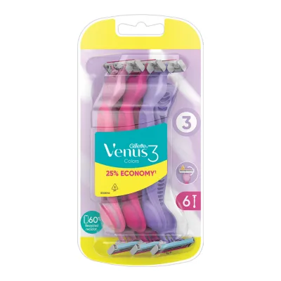 Masz. do golenia D simply Venus3 Gillette 6szt