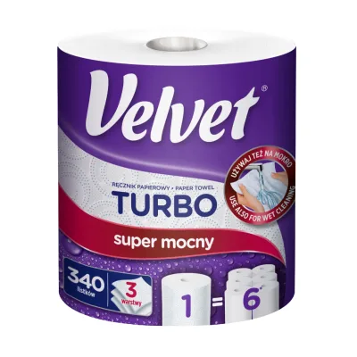 Ręcznik pap. Velvet Turbo A1 3w 340l 78m