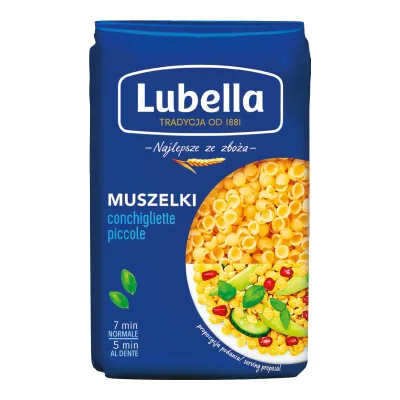 Makaron muszelki morskie Lubella 400g