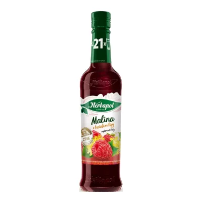 Syrop malina z kwiatem lipy Herbapol 420ml