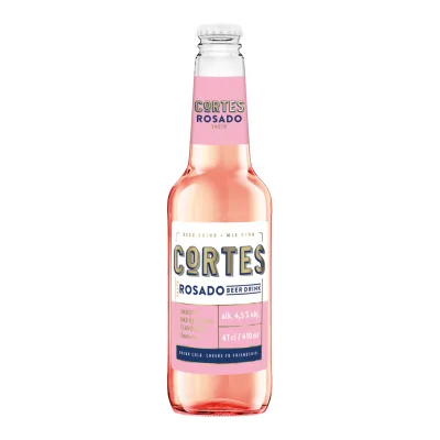Piwo Cortes rosado 410ml 4,5% but. bzzw.