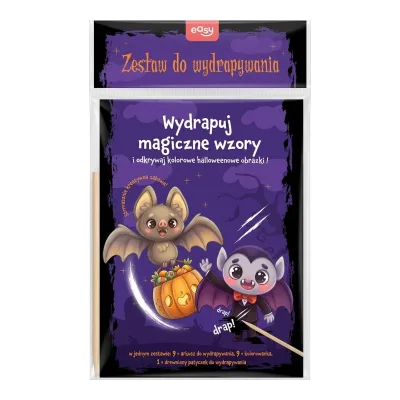 Wydrapywanka halloween 9 arkuszy H26