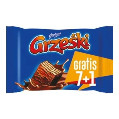 Wafel Grześki 7+1gratis 288g