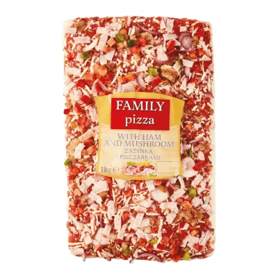 Pizza z szynką i pieczarkami Iglotex 1kg