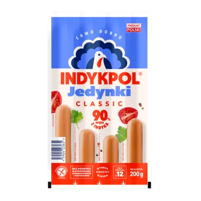 Parówki Jedynki Indykpol 200g