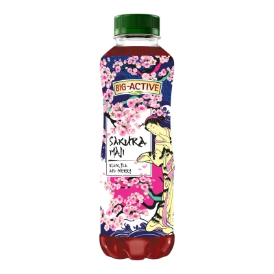Napój owocowo-herbaciany BIG ACTIVE Herbata czarna z wiśnią 500 ml