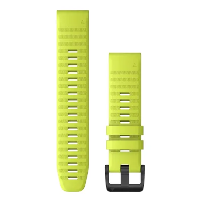 Pasek do Garmin Fenix 6/7/Epix koperta 45.47 mm (szerokość paska 22 mm) Żółty
