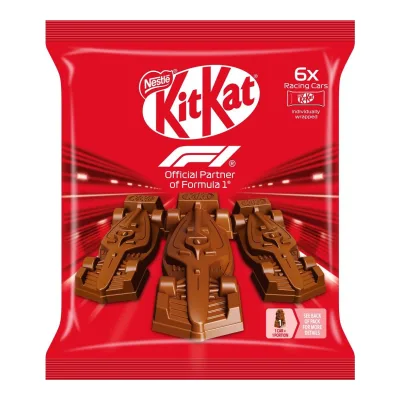 Baton Kit Kat racing cars 6x11g