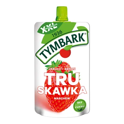 Mus jabłko truskawka banan marchew Tymbark 200g