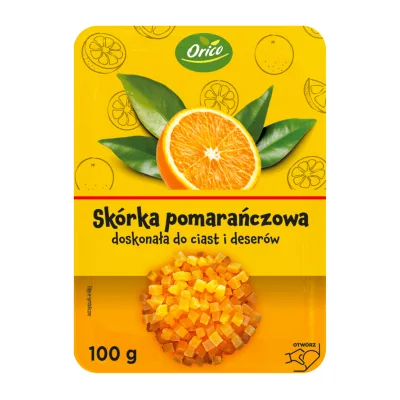 Skórka pomarańczowa Orico 100g