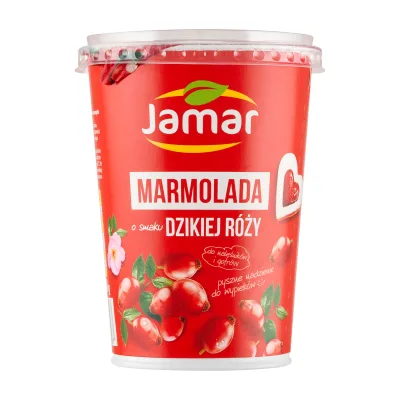 Marmolada o smaku dzikiej róży Jamar 600g