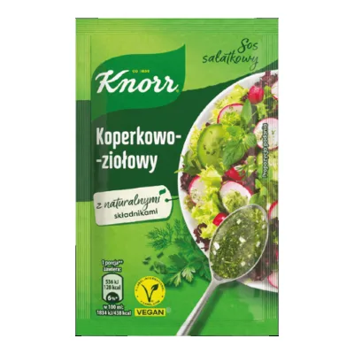 Sos sałatkowy koperkowo ziołowy Knorr 9g