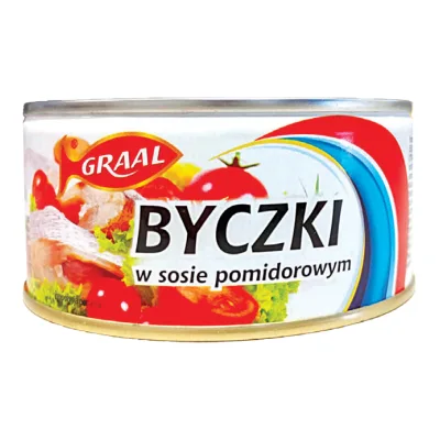 Byczki w sosie pomidorowym Graal 300g