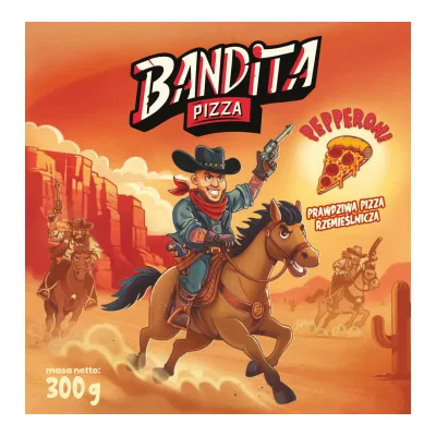 Pizza pepperoni Bandita 300g