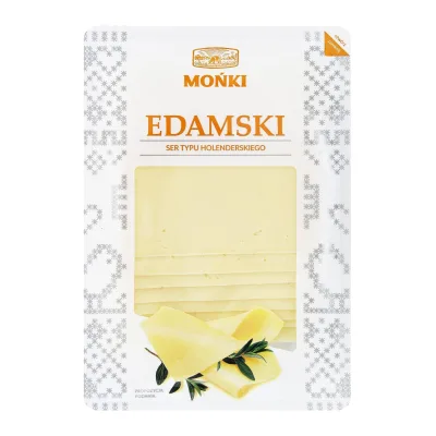 Ser Edamski Mońki plastry 300g