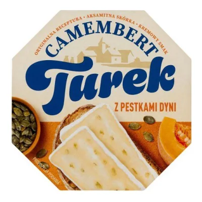 Ser pleśniowy camembert z pestkami dyni Turek 120g