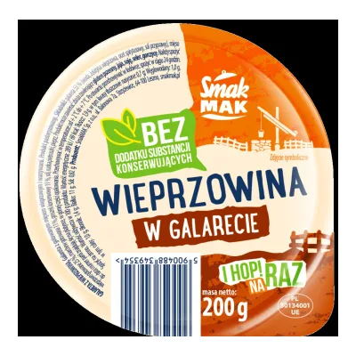 Wieprzowina w galarecie SmakMak 200g