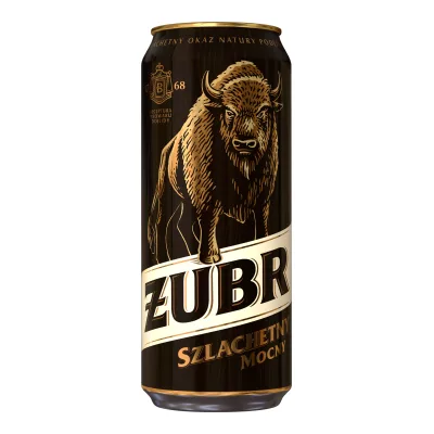 Piwo Żubr szlachetny mocny 0,5l 6,5% puszka