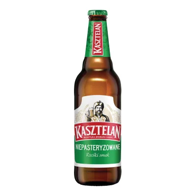 Piwo Kasztelan niepasteryzow. 0,5l 4,6% but. zw.