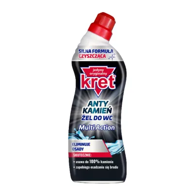 Żel do mycia wc Kret multi action 750g