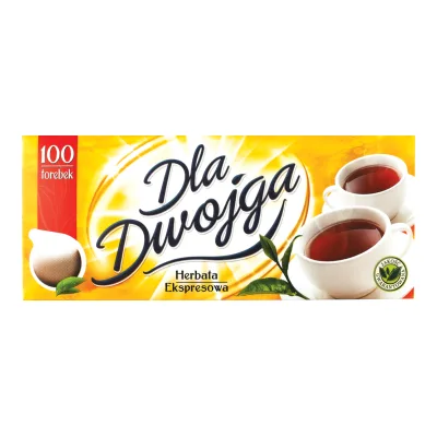 Herbata czarna ekspres. Dla Dwojga Roger 100x1,4g