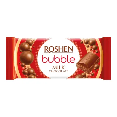 Czekolada mleczna bubble Roshen 80g