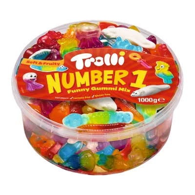 Żelki number one Trolli 1kg