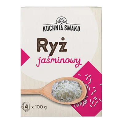 Ryż jaśminowy Kuchnia Smaku 4x100g