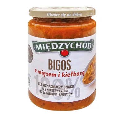 Bigos z mięsem i kiełbasą Międzychód 500g